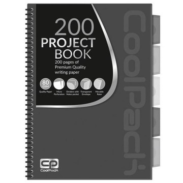 Kołozeszyt KOŁOBRULION A4 100K COOLPACK SZARY