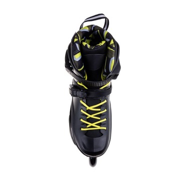 ROLKI ROLLERBLADE RB 80 CRUISER CZARNO/ŻÓŁTE 36,5