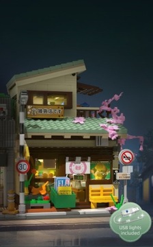 CADA CONSTRUCTION BLOCKS ЯПОНСКИЙ СТРОИТЕЛЬНЫЙ МАГАЗИН KITTY СВЕТОДИОДНЫЙ СВЕТИЛЬНИК 921 EL