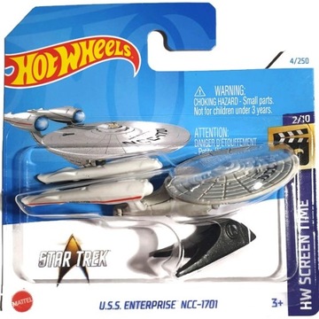 HOT WHEELS U.S.S. ENTERPRISE NCC-1701 HW SCREEN TIME 2024 STAR TREK