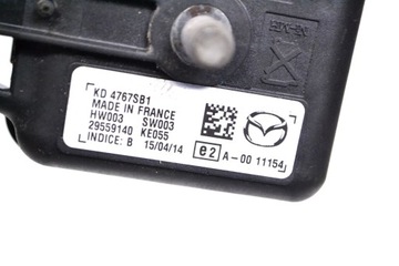 MAZDA 3 II 2014 SIRÉNA ALARMU