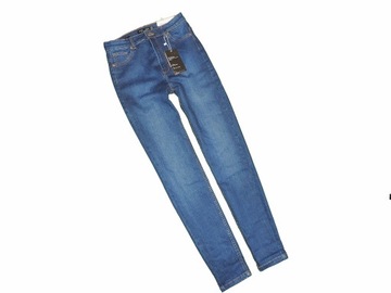 BERSHKA__DAMSKIE SPODNIE JEANSOWE__S