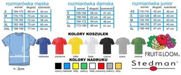 T-SHIRT KOSZULKA MĘSKA STEDMAN COMFORT ST2100 CIEMNO ZIELONA S