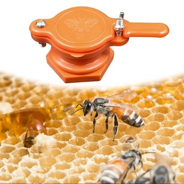 ЗАПОРНЫЙ КЛАПАН ДЛЯ МЕДА, КРАСНЫЙ КРАН