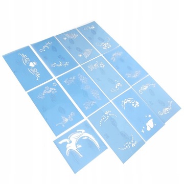 Трафарет для росписи лица из ПЭТ Трафареты для