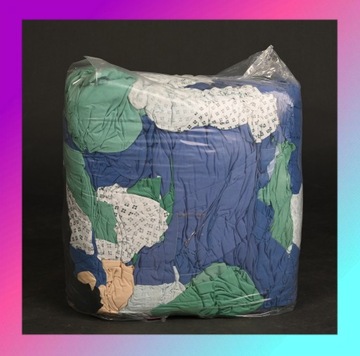 CZYŚCIWO BAWEŁNIANE PRZEMYSŁOWE KOLOR CIĘTE BEZPYŁOWE 10 KG