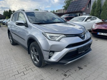 Toyota RAV4 IV MPV Facelifting 2.5 Hybrid 197KM 2017 Toyota RAV-4 Style Hybryda 4x4 Skóra Kamera