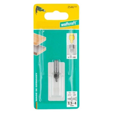 WOLFCRAFT ФРЕЗЕРНОЕ СВЕРЛО ЗЕНКОВКА ДЛЯ ВИНТОВ 4/10