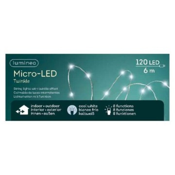 Микро мигающие огни 120 привели открытый/внутренний холодный белый