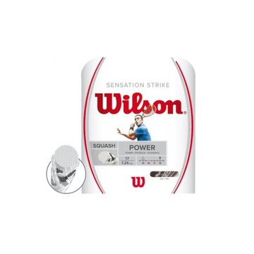 Naciąg do squasha WILSON SENSATION STRIKE 1,24 10 m