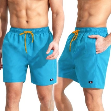 Short SWIM SHORTS Мужские шорты для плавания SPORTY с карманами, размер XXL