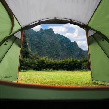 ТУРИСТИЧЕСКАЯ ПАЛАТКА TREKKER III 3-МЕСТНАЯ NC6312 NILS CAMP GREEN