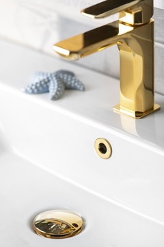 Sapho Крышка на перелив для умывальника, золото AR912