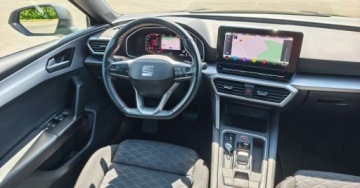 Seat Leon IV Sportstourer 1.0 eTSI mHEV 110KM 2022 Seat Leon Sportstourer 110ps.Fr Benzyna Klimatronic x3 GrzaneFoteleKierown, zdjęcie 24