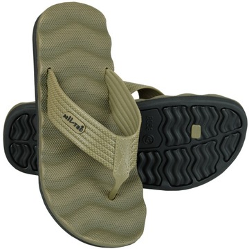 Klapki japonki sandały męskie Mil-Tec Combat Sandals Olive 45