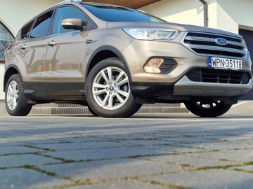 Ford Kuga II SUV Facelifting 1.5 EcoBoost 120KM 2018 FORD KUGA II 1.5T BENZYNA 66TYS KM NAVI ALU LED, zdjęcie 12