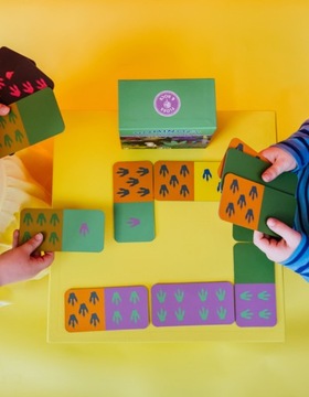 Игра Floss&Rock «Динозавры Домино 2 в 1»