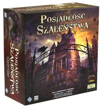 Gra PLanszoWA Galakta Posiadłość Szaleństwa -