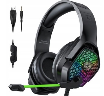 SŁUCHAWKI GAMIGNOWE ONIKUMA X3 PC PS4 XBOX CZARNE