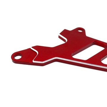 Aluminiowa osłona przedniej zębatki motocykla do Suzuki Ltz400 czerwona