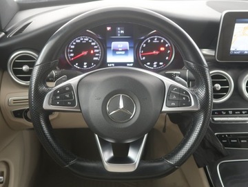 Mercedes Klasa C W205 Coupe 300 245KM 2016 Mercedes C C 300, Salon Polska, Automat, Skóra, zdjęcie 14