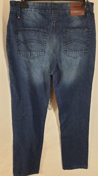 TOMMY HILFIGER SPODNIE JEANS W38 L32