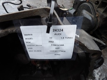 AUDI TT 8N 1,8T 132KW 179KM SKŘÍŇ ŘAZENÍ DZF