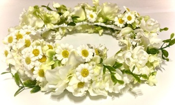 Венок для причастия, венок для причастия, полевые цветы