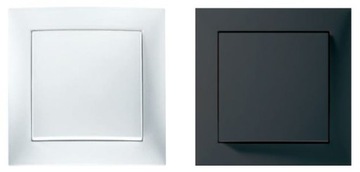 Berker/B.Kwadrat Кепка с центральным элементом белая S.1/B.3/B.7 Glas