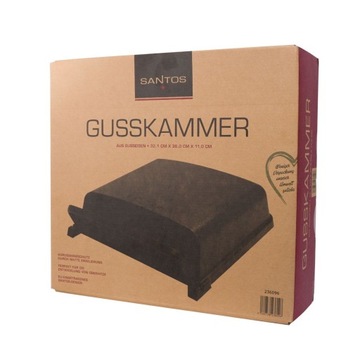 Печь для пиццы, чугунная крышка SANTOS 236096