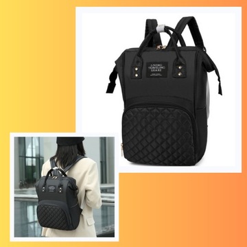 СУМКА ДЛЯ КОЛЯСКИ РЮКЗАК-ОРГАНИЗАТОР ДЛЯ МАМА, ПАПА 3 В 1