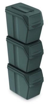 НАБОР КОНТЕЙНЕРОВ ДЛЯ СОРТИРОВКИ ОТХОДОВ 60 Л С НАКЛЕЙКАМИ