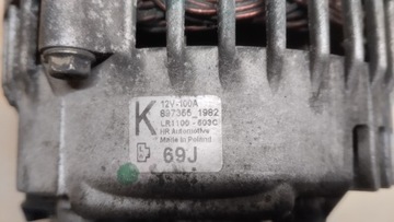 ALTERNÁTOR 100A OPEL MERIVA A CORSA C 1.7 CDTI 8973551982
