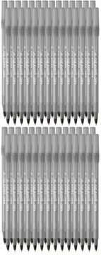 BIC ROUND STIC CLASSIC DŁUGOPIS CZARNY x 30