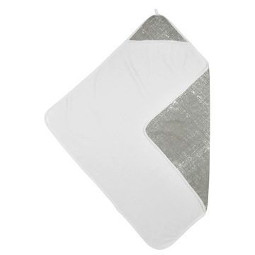 Meyco Baby Fine Lines szlafrok - light grey - 90x90cm