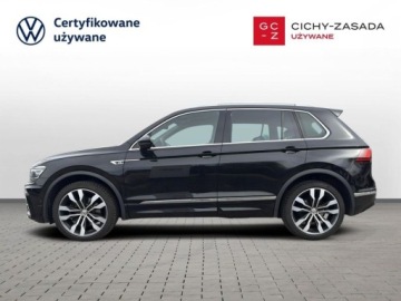 Volkswagen Tiguan II SUV 2.0 TDI 190KM 2016 Volkswagen Tiguan Highline Pakiet R-line Kamery 360 Pamiec foteli LED TOP, zdjęcie 1