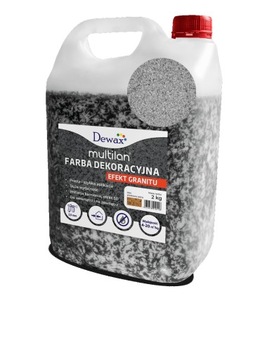FARBA GRANIT w płynie DEWAX MULTILAN 5 kg - nr 001