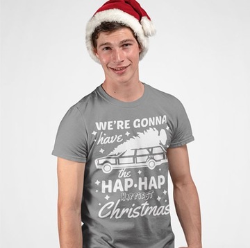 ФУТБОЛКА HAVE THE HAP HAP САМАЯ СЧАСТЛИВАЯ РОЖДЕСТВЕНСКАЯ