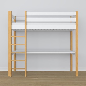 Кровать-мезонин с письменным столом N05 90x180