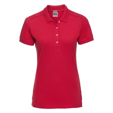 Koszulka Damska Polo Russell Stretch (566F) r. 2XL