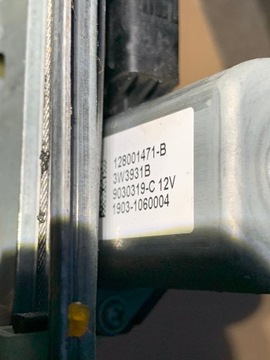 MECHANIZMUS ZVEDÁK RENAULT OE 128001471-B