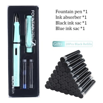 0.38mm Fountain Pen Set Contains Ink Pens for