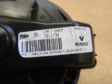 RENAULT MEGANE IV TALISMAN SCENIC IV BLOWER