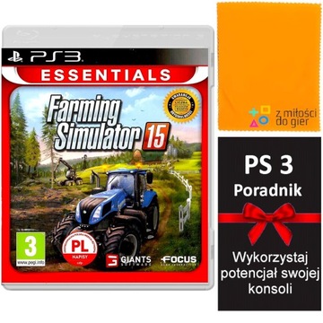 PS3 FARMING SIMULATOR 15 Polskie Wydanie Po Polsku PL CHILLUJ ORAJĄC POLE