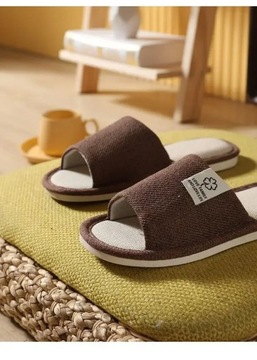 2024 New Four-season Universal Linen Slippers Sli