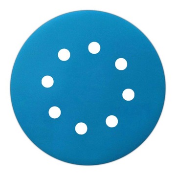 АБРАЗИВНЫЕ ДИСКИ DEERFOS с отверстиями на липучке 8H 125 мм P120