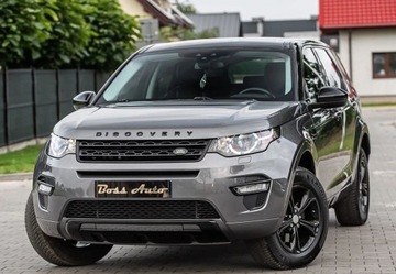 Land Rover Discovery Sport SUV 2.0 TD4 180KM 2016 Land Rover Discovery Sport 2.0D 180KM 4x4 Navi Skora Alu Pdc Gwarancjia, zdjęcie 4