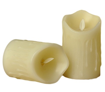 СВЕЧА ВОСКОВАЯ СВЕЧА НА БАТАРЕЯХ, ПОДВИЖНАЯ ДЕКОРАТИВНАЯ