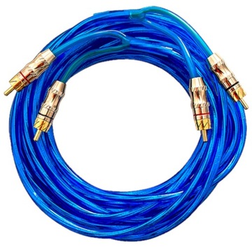 Kabel przewód 2x RCA CINCH CHINCH BLOW audio HQ 5m 2RCA