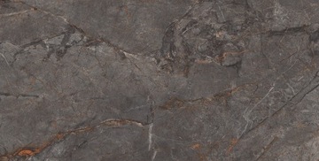 НАПОЛЬНАЯ ПЛИТКА ДЛЯ ВАННОЙ КОМНАТЫ ГРЕС МРАМОР ZORANI NERO 60X120 РЕЗЬБА / МАТОВАЯ